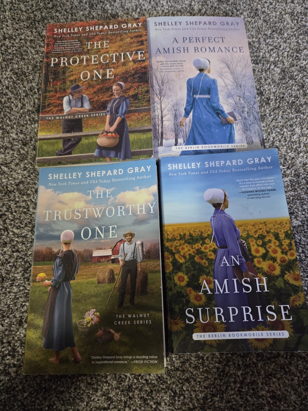 Lot Of 4 Shelley Shepard Gray Amish Romance Novels Paperback